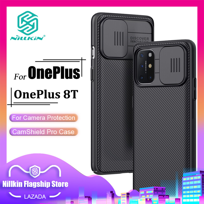 Nillkin Fashion Pc Case for OnePlus 8T Phone Cases Business Camera Protect Shockproof Privacy Back Cover