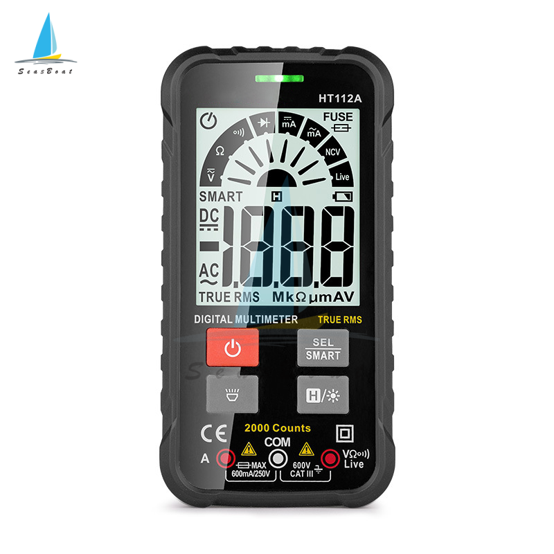 Seasboat đa năng kế kỹ thuật số dc vôn kế xoay chiều ohm volt amp công tơ mét kiểm thử để kiểm tra ô tô cửa hàng gia dụng