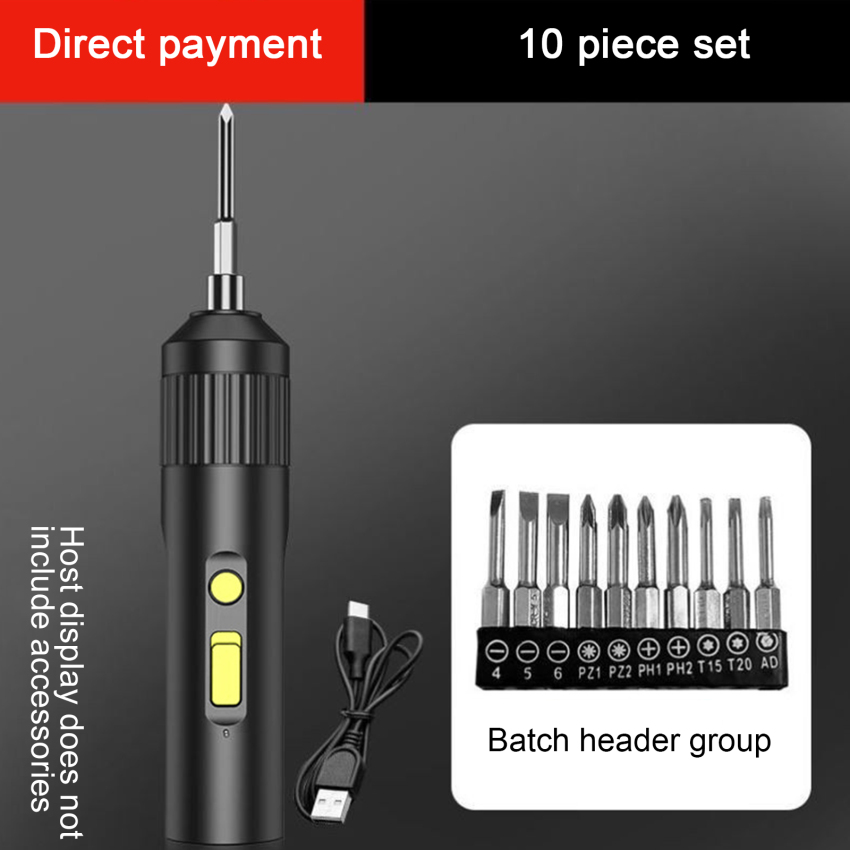 Tua vít điện Kit 3.6V sửa chữa di động công cụ điện sạc USB Máy khoan điện không dây Bộ Tuốc nơ vít công cụ điện