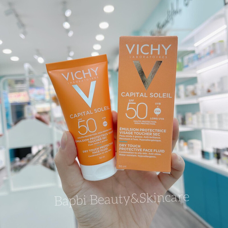 Kem Chống Nắng Vichy Capital Soleil SPF50 50ml-kem chống nắng vichy chính hãng