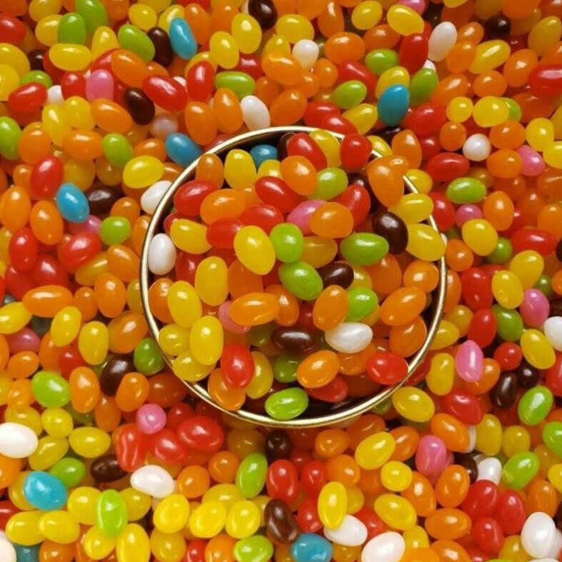 Kẹo bi trái cây lon 500gr từ đơn 50k, hàng ngon nhà làm