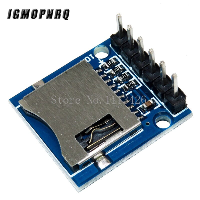 1 cái Micro SD lưu trữ bảng mở rộng Mini Micro SD thẻ TF mô-đun Shield Bộ nhớ với pins