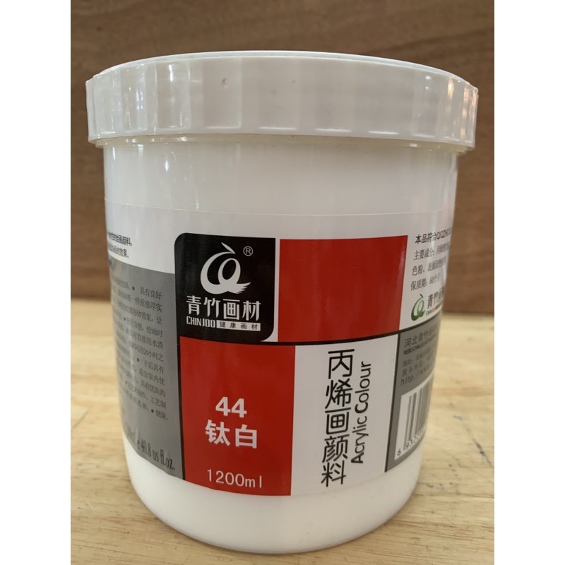 Màu trắng acrylic to -1200ml