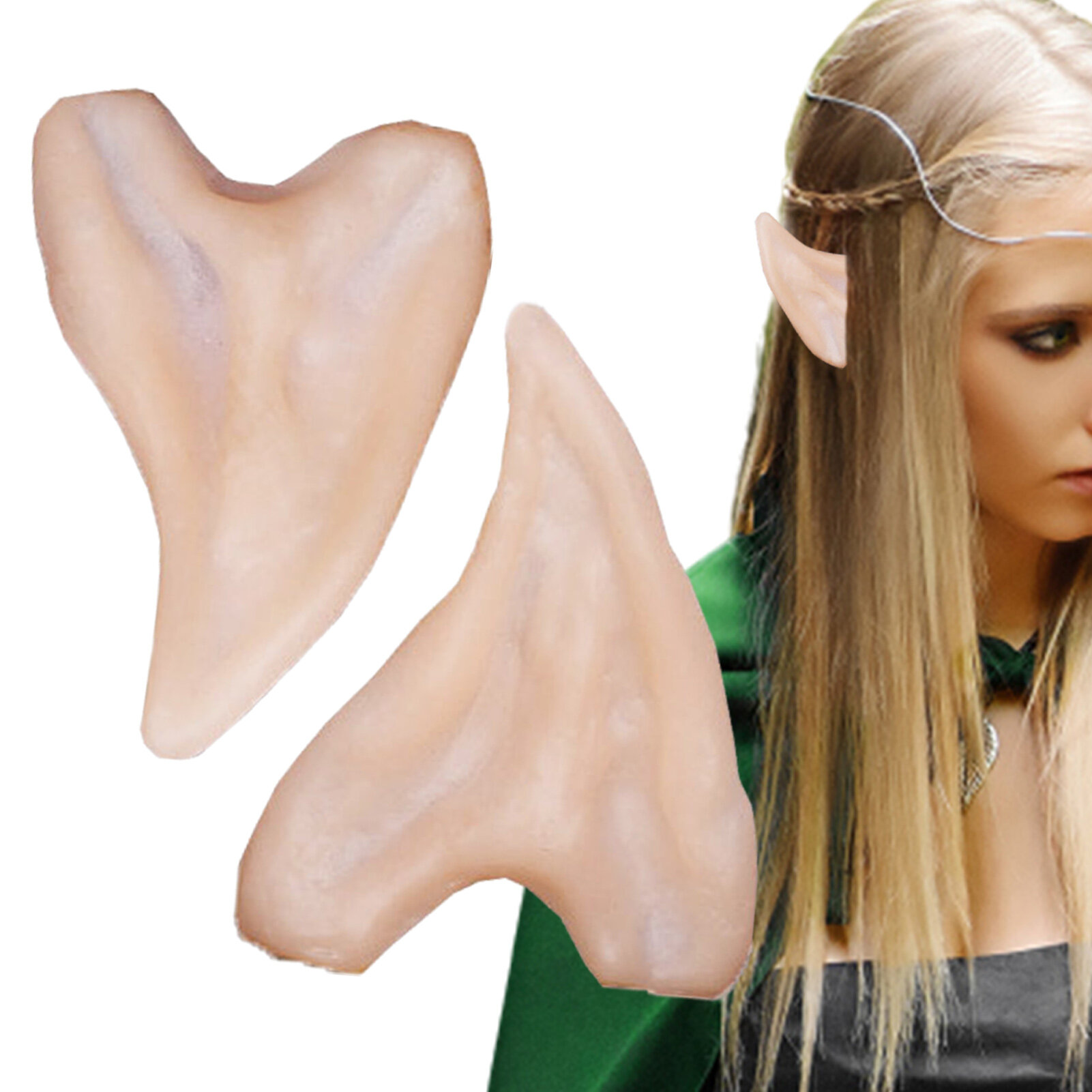 Trang phục halloween ELF Tai ELF tai mềm pixies tai cũng được thực hiện