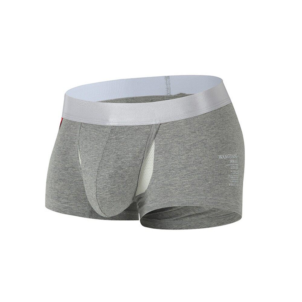 Quần lót boxer xẻ tà quần lót boxer nam gợi cảm quần lót có túi quần lót