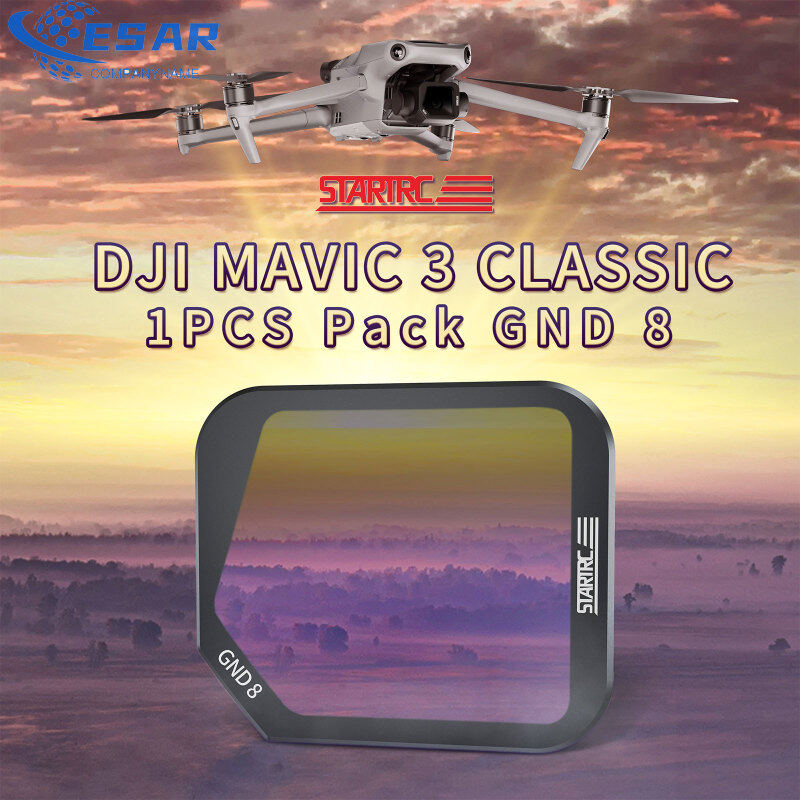Bộ Lọc Ống Kính GND8 Ống Kính Máy Ảnh Thay Thế Tương Thích Cho Dji Mavic 3 Phụ Kiện Máy Bay Không Người Lái Phiên Bản Trẻ Trung Cổ Điển