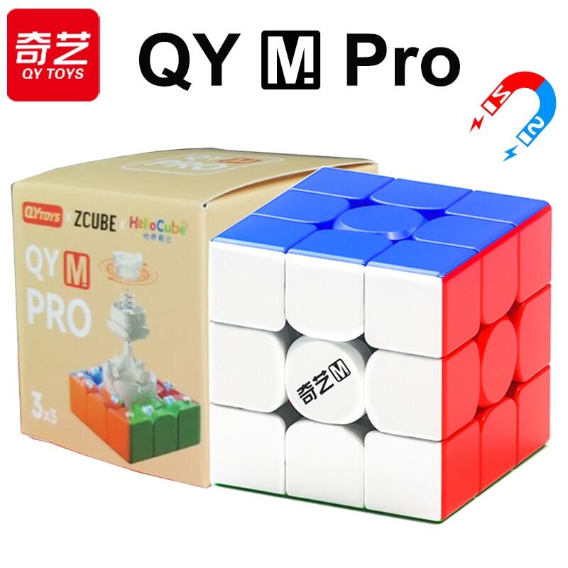 Qiyi M Pro Cube từ tính 3x3x3 chuyên nghiệp 3x3 phụ kiện Trò chơi ghép