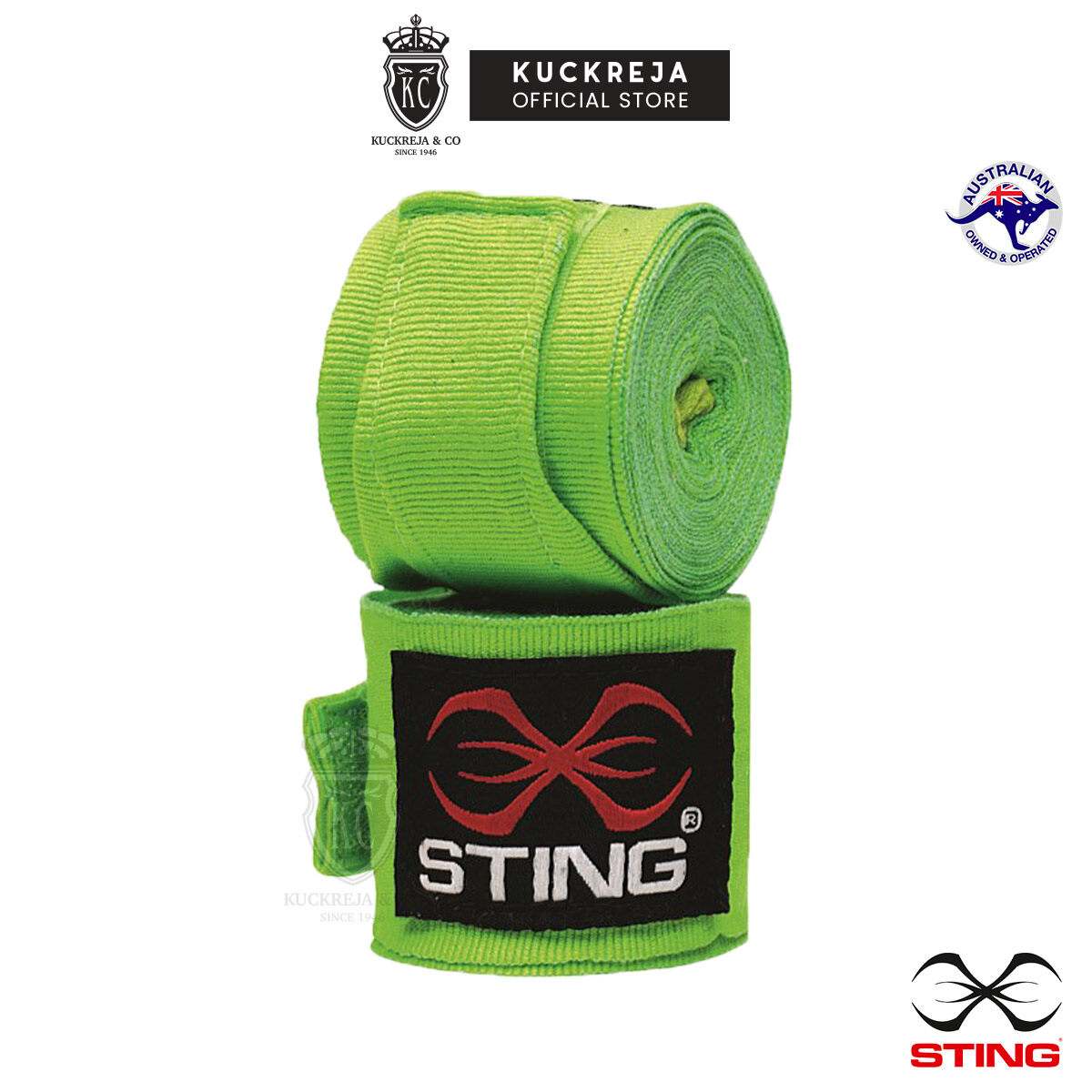 STING Elasticized Hand Wraps for Boxing or Muay Thai MMA 