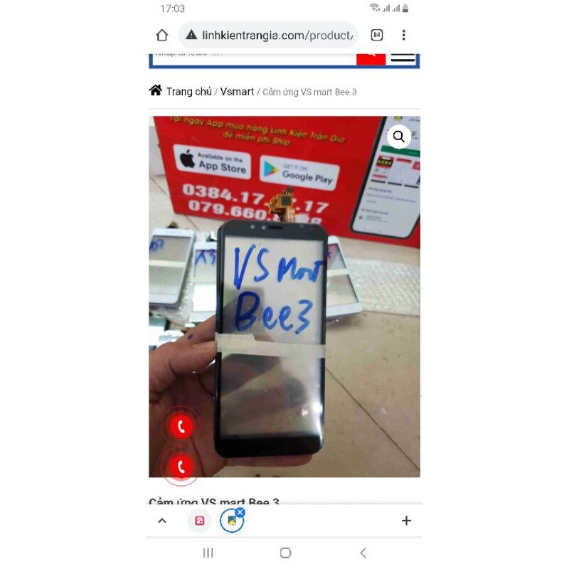 Cảm ứng vs mart bee 3/v230 zin