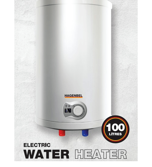 HAGENBEL เครื่องทำน้ำร้อนชนิดหม้อต้ม FJI-100A สีขาว ราคา 14,602 บาท*ส่งฟรี