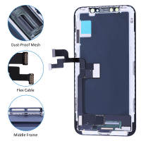 IPARTSEXPERT Original LCD For iphone X XS XR 11 12 13 Pro Max OLED LCD With 3D Touch Digitizer Assembly LCD Screen Replacement Display