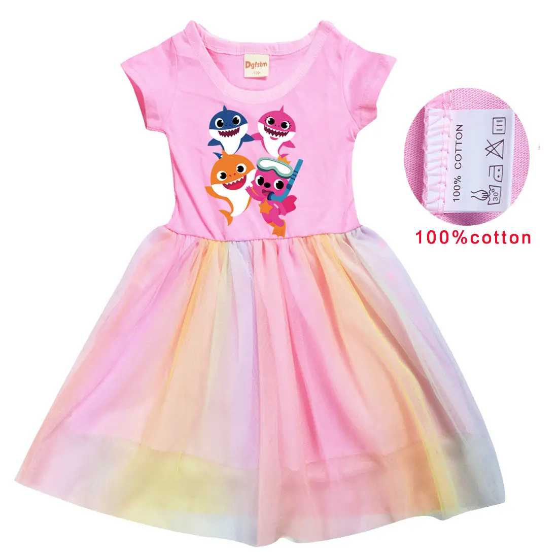 baby shark party dress