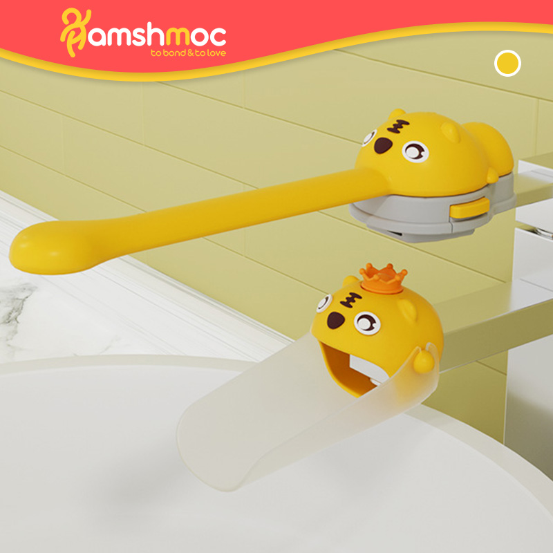 HamshMoc lengthen children Water Taps Switches Extenders fashion cute Water Tap Faucet Extender Easy to install baby Washing Hands Tools bath Accessories ราคา 242 บาท*ส่งฟรี