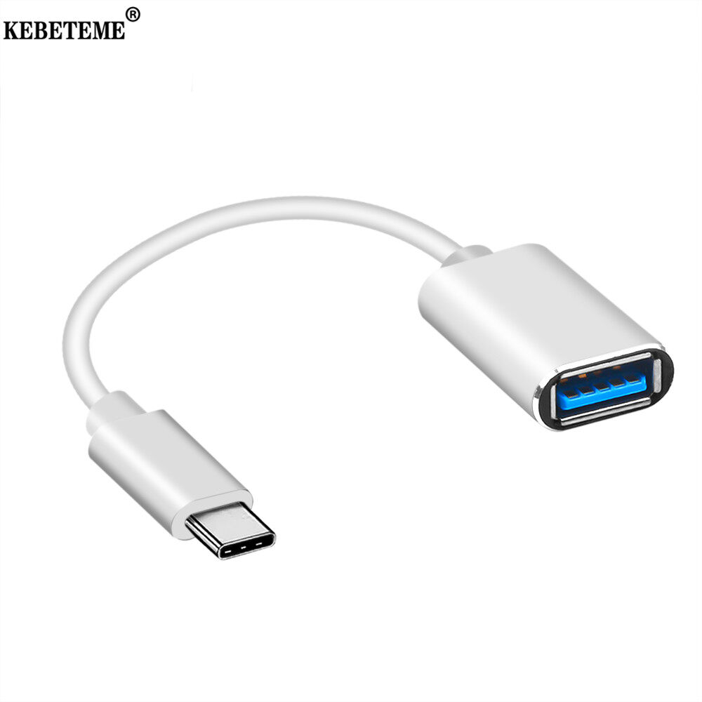 Cáp Chuyển Đổi OTG KEBETEME Type-C USB 3.0 Đầu Đực Sang USB Đầu Cái Bộ Chuyển Đổi Dây Dữ Liệu OTG Cho Samsung Sony HTC Android