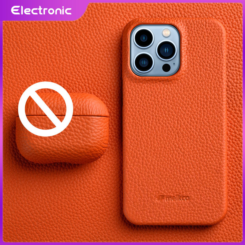 Melkco Premium Genuine Leather Case for iPhone 13 Pro Max 12 mini 11 Luxury Business High-end Cowhide Phone Cases Back Cover