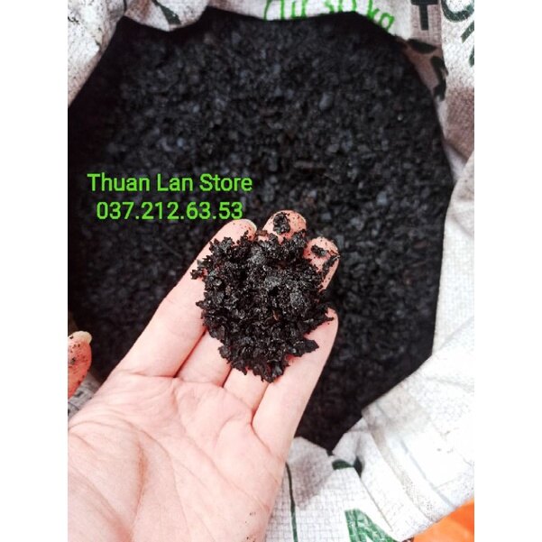 Túi 1kg vỏ lạc hun trồng lan, cây cảnh