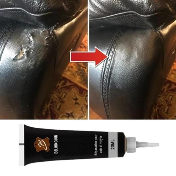 【11 Colors】Leather Repair Gel Leather Recolor Cream Leather Repair Gel Scratch Remover for Leather Furniture Sofa Bag Shoes Care Cleaning 20ml Car Seat Leather Complementary Repair Wholesale price | BTT