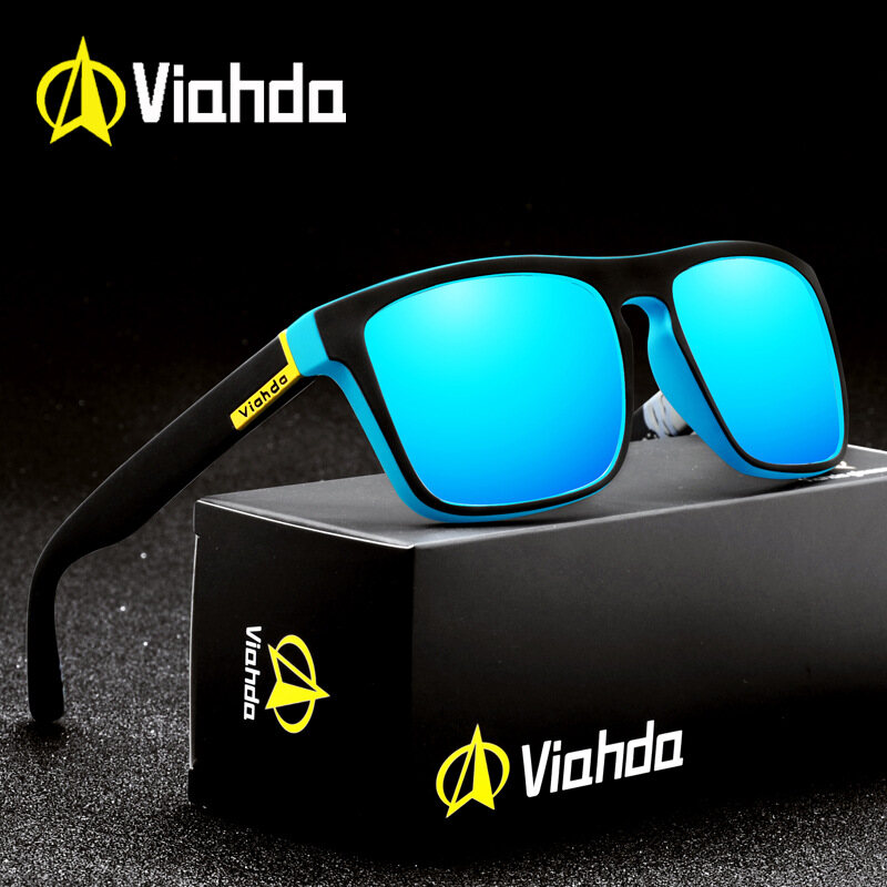 Viahda 2020 Thương Hiệu Mới Kính Kính Râm Phân Cực Vuông Nam Thiết Kế Thể Thao Mormaii Sunglass Gafas De Sol Với Hộp