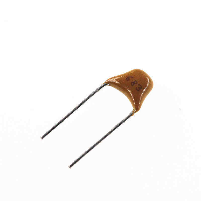 50 chiếc tụ điện gốm nhiều lớp nguyên khối 683 mm không gian chì 68nf 10% 50v +/-5.08 x7r