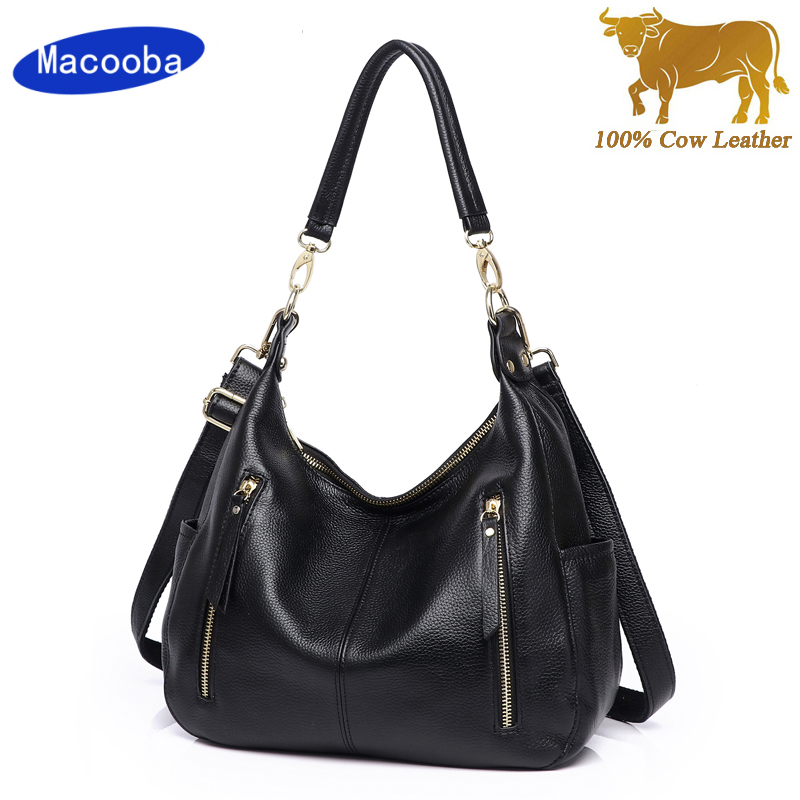 【Phong cách mới】top hạt 100% da bò thật Túi tote cho phụ nữ Túi Túi Đeo Vai