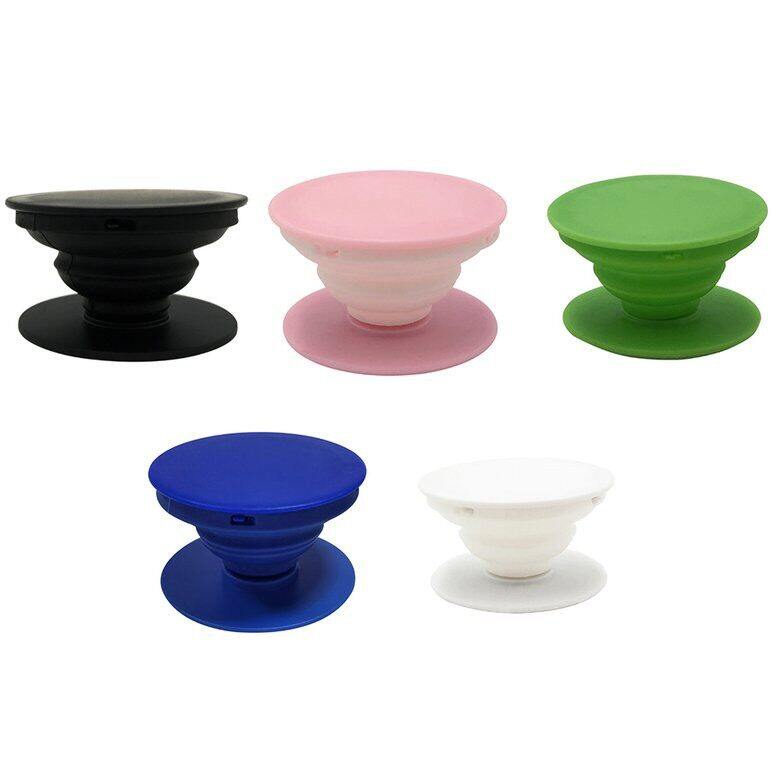 Selfie Finger Grip Stand For Mobile Phones Holder Air Socket Convenient Phone Bracket Colorful