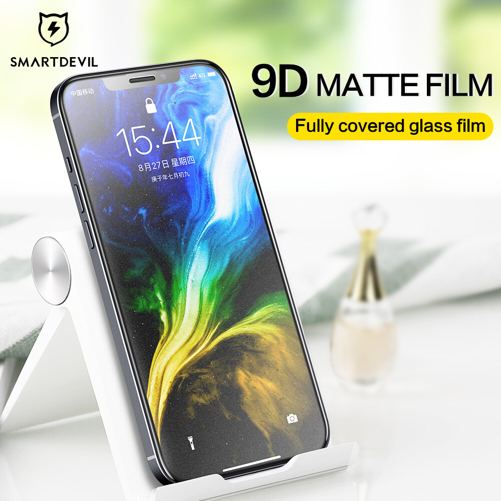 Bảo vệ màn hình smartdevil cho apple iphone12, phim kính cường lực 2020 mới iphone12pro 12 pro max 12, phim mini mờ phủ toàn bộ, chống ánh sáng xanh, chống vân tay