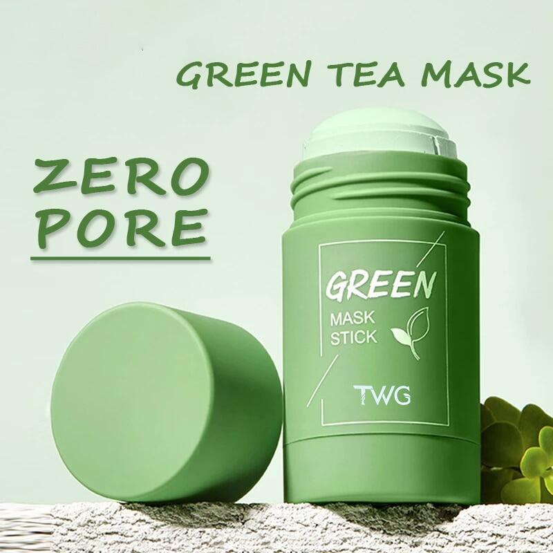 Mặt nạ bùn trà xanh làm sạch sâu mặt nạ bùn thanh kiểm soát dầu mặt nạ cà tím chống mụn