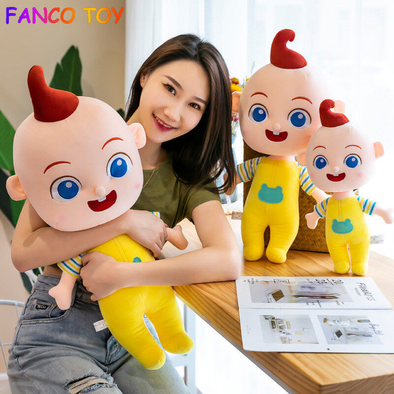 Xe Buýt Đồ Chơi Nhồi Bông JJ Cococomelon JoJo Kích Thước Lớn 70Cm Bé Quần Áo Màu Vàng Búp Bê Đồ Chơi Sang Trọng, Trẻ Em Của Quà Tặng