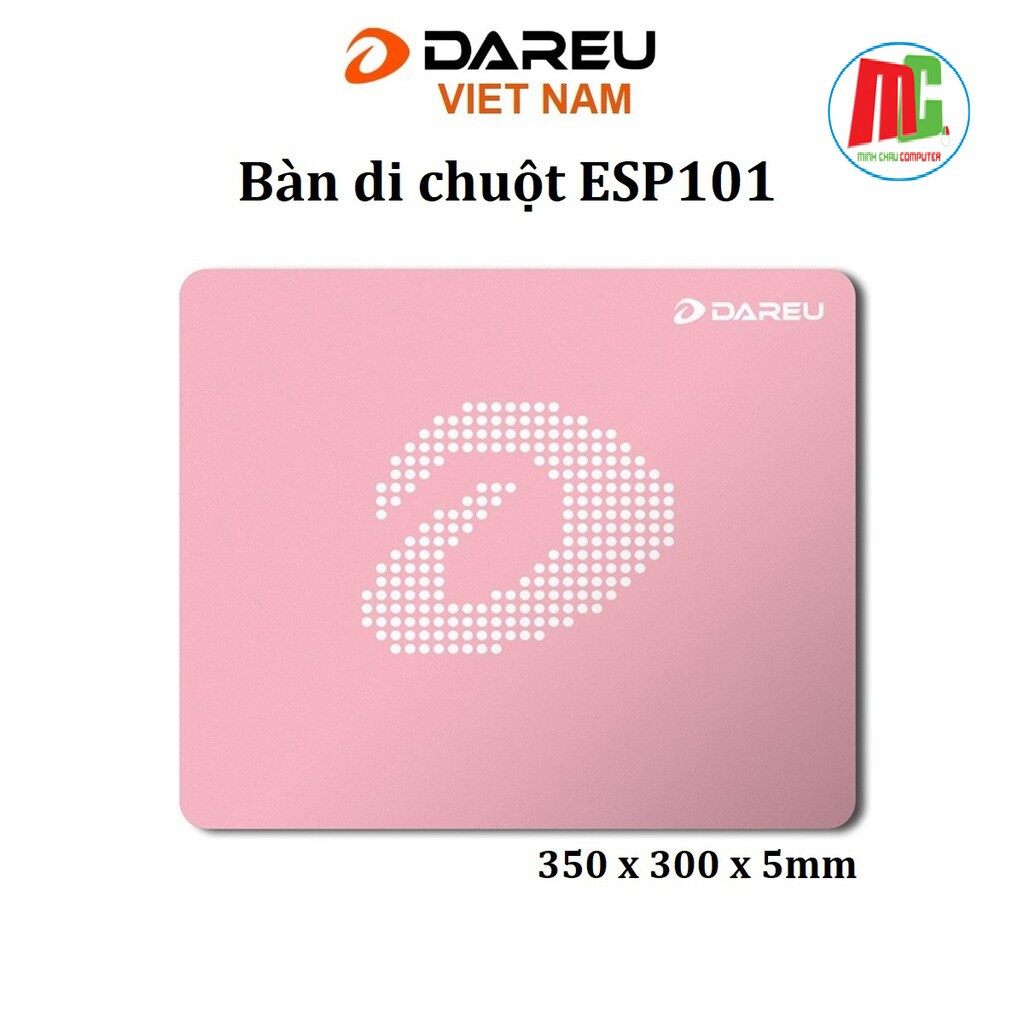 Bàn di chuột dareu esp101 pink - hàng