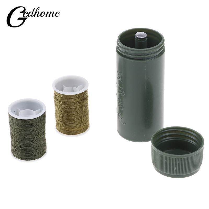 1PC mini needles Craft Hộp kim chỉ Set Màu Xanh quân đội xách tay Bộ chỉ khâu Bộ chỉ khâu xi lanh trường hợp du lịch nhỏ gọn với chủ đề 2023 xu hướng hot