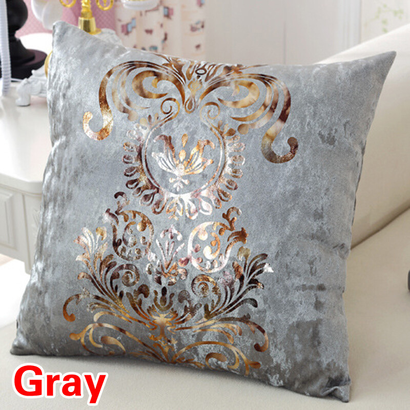Pzcf vỏ gối dự tiệc 18inch, vỏ gối ném màu đồng, trang trí nhà sô pha vuông