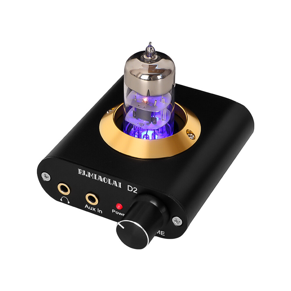 PJ. Bộ Tiền Khuếch Đại Ống Chân Không MIAOLAI 6N3, NE5532P OP AMP Bộ Tiền Khuếch Đại Tai Nghe Mini HIFI 18-600Ohm