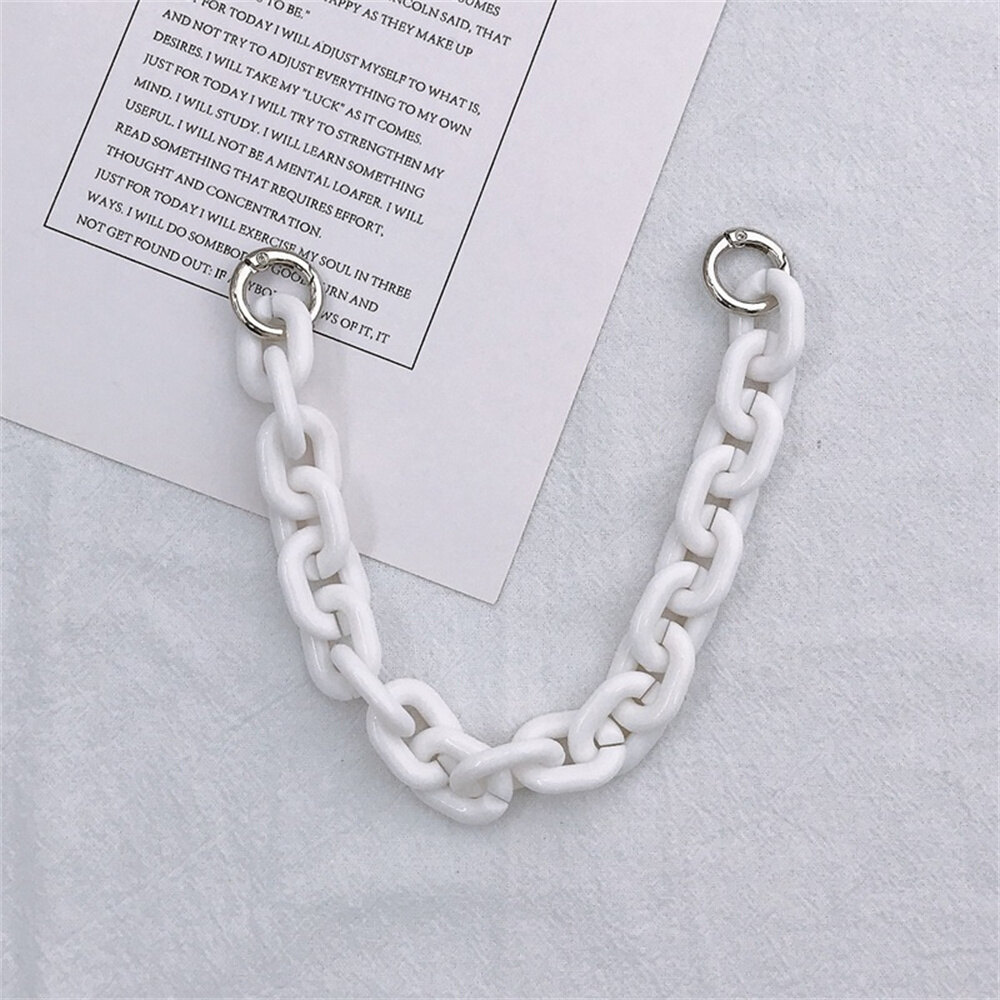 Charm Links Color Chain For Making Resin Diy Bag Acrylic Accessories Mix Chain Jewelry Handbag Women's