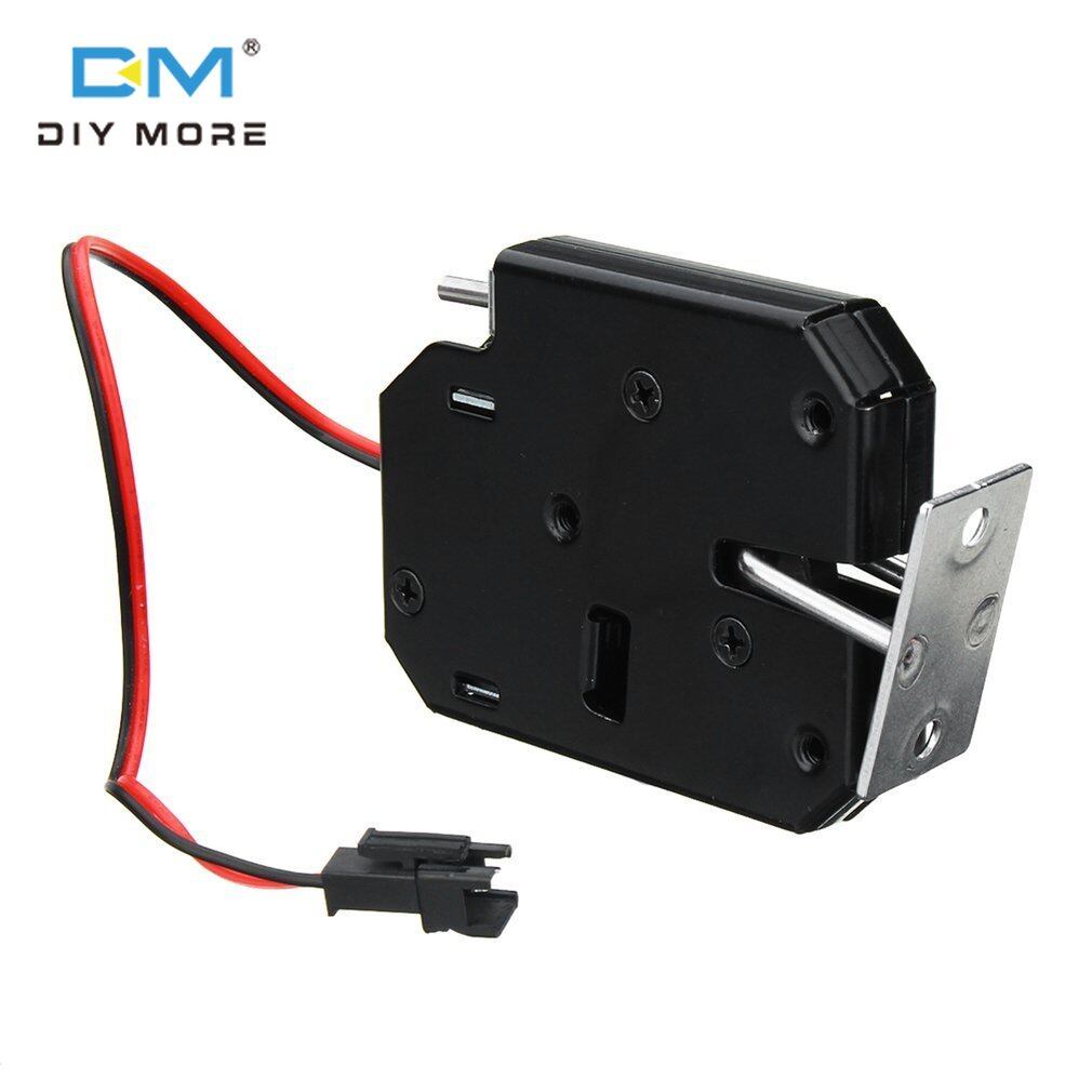  100% Chính Hãng  Diymore Khóa Điện Từ Khóa Điện Từ Ngăn Kéo Tủ Điều Khiển Ra Vào Cửa DC 12V Có Mở Khóa Khẩn Cấp 