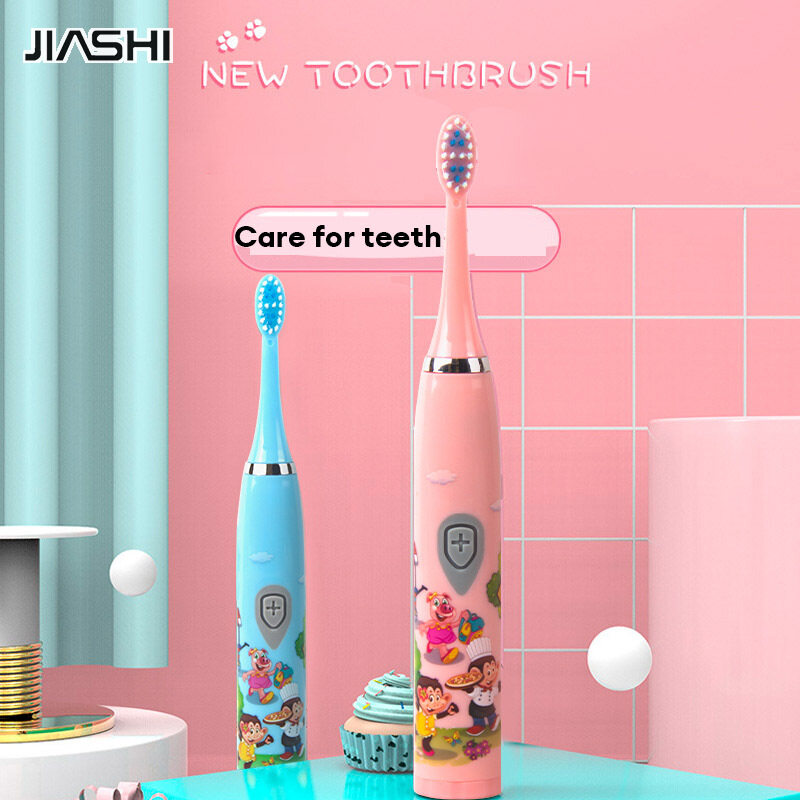 JIASHI Children s sonic electric toothbrush waterproof DuPont soft