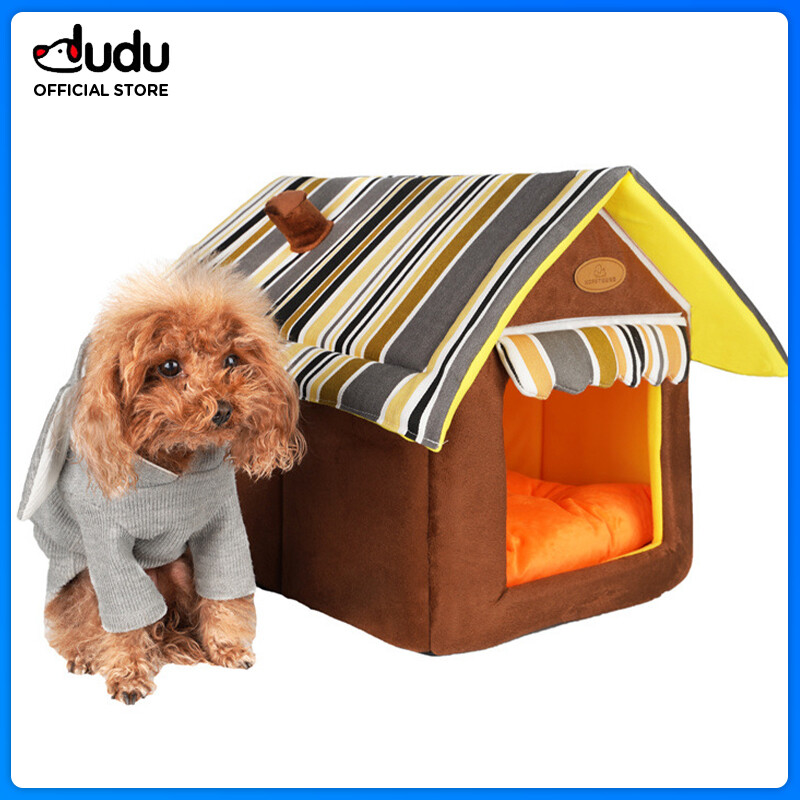 DUDU Pet Removable and Washable Kennel Cat Kennel House Dog Supplies Bed Pet Bed Pet Kennel Cage ราคา 588 บาท*ส่งฟรี