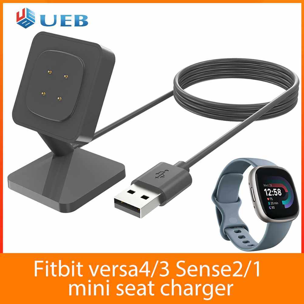 Giá đỡ cáp sạc usb 100cm dây đế sạc thay thế 5v 1a phụ kiện đồng hồ thông minh giá đỡ sạc usb phụ kiện cho fitbit sense 2/1