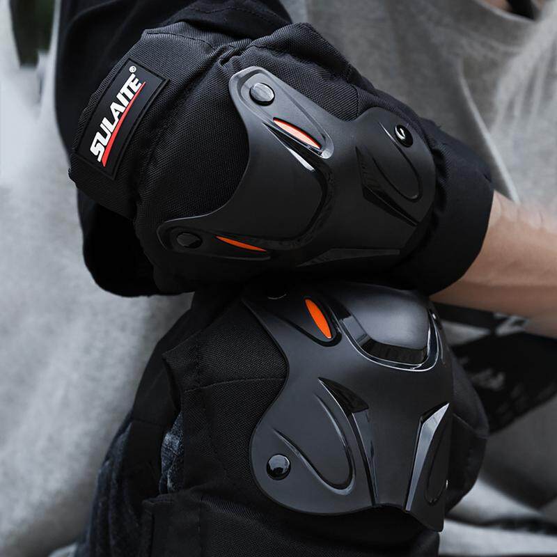 Xe máy bảo vệ đầu gối Băng bảo vệ ống chân đệm khuỷu tay thắt lưng có thể