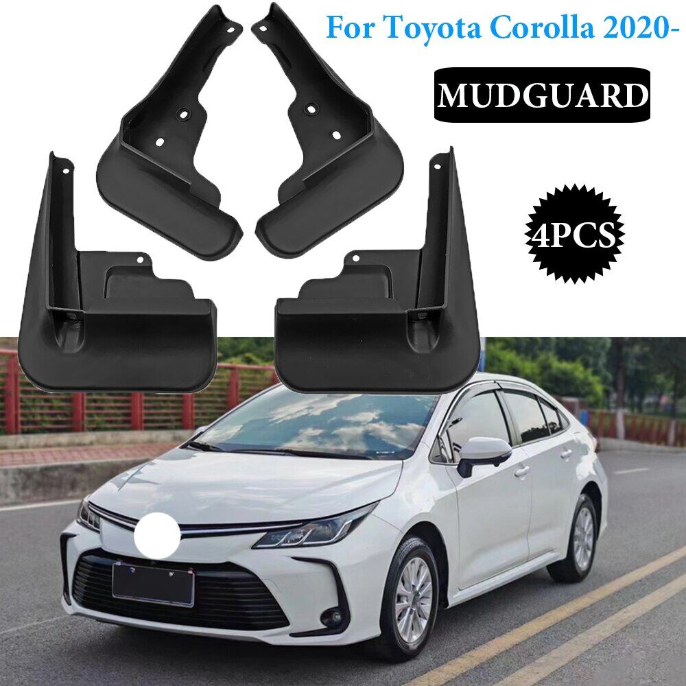 --{》 “》 Chắn Bùn tạo kiểu xe hơi cho TOYOTA COROLLA 2020 2021 Dè chắn bùn vạt Chắn Bùn Chắn Bùn giật gân phụ kiện xe hơi 4 chiếc