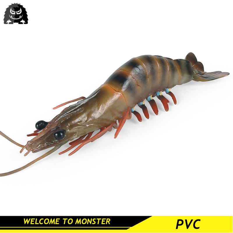 Đồ chơi khoa học và giáo dục mô hình động vật biển mô phỏng tôm nước ngọt tĩnh đồ trang trí tôm sú tôm thủy sinh đồ chơi sưu tập thu nhỏ bằng pvc cầm tay đồ chơi giáo dục trẻ em đồ chơi cho bé trai đồ chơi cho bé gái