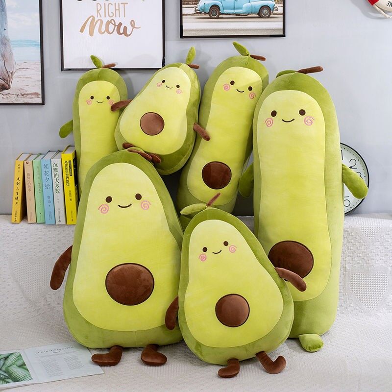 35-130cm Avocado Plush Plushie Avocado Pillow Big Kid Stuffed Toys