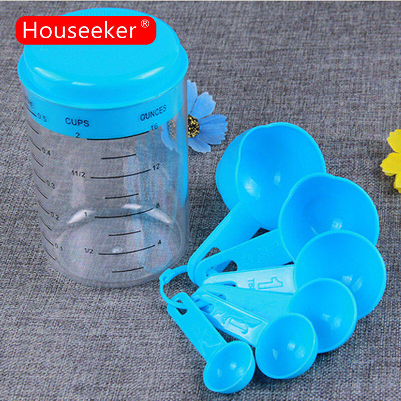 Houseeker Cốc và 6 thìa đo lường cà phê tiện lợi