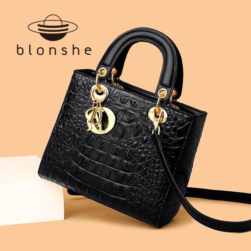 Blonshe túi xách túi xách nữ thiết kế mới 2023 túi xách nữ túi đeo chéo thời trang mới 2023 cho nữ túi đeo chéo nữ phong cách mới 2023 túi đeo chéo nữ perempuan murah cantik 021028