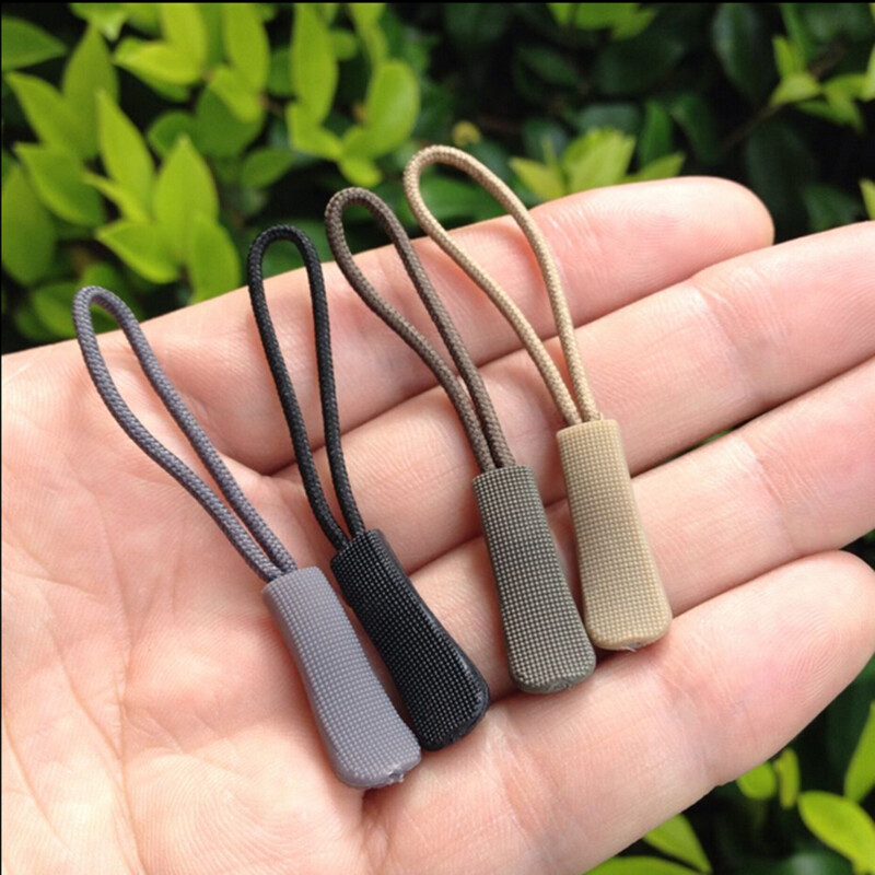 Zidouke 5 cái EDC dây kéo dây dây Kết thúc khóa Zip khóa kẹp cho túi đựng quần áo