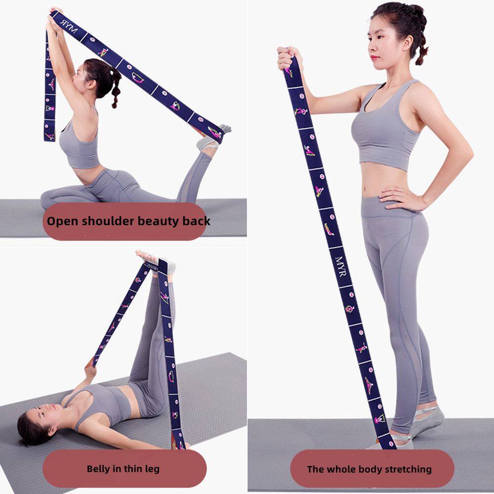 Multi-Ftional Stretch Strap Training Accessories Yoga Training Beginner