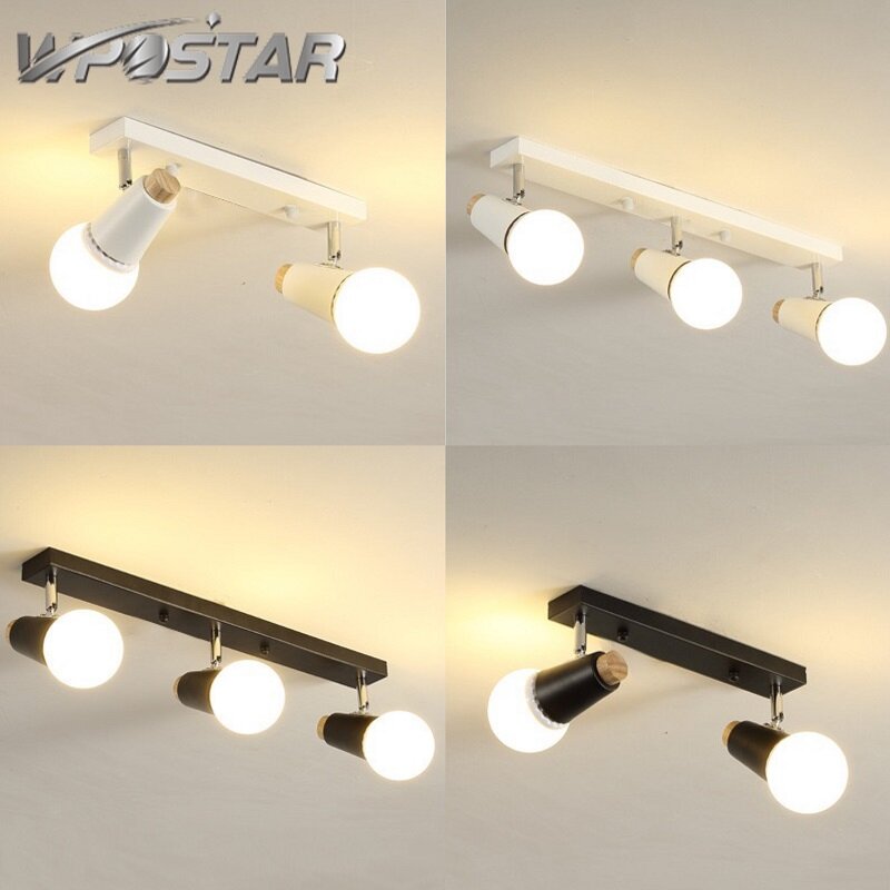 Nordic Single Head Multi-head Ceiling Light Modern Simple Living Room Ceiling Light Creative Mirror Headlight Aisle Porch Lamps ราคา 959 บาท*ส่งฟรี