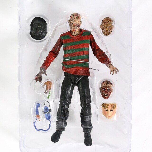 NECA ของเล่นโมเดลดีๆของสะสม PVC ชัคกี้สุดยอดสองชิ้นขนาด4 "10ซม.