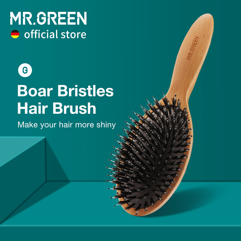 19th-20th Century Medium-hard Boar Bristle Hair Brush - Etsy