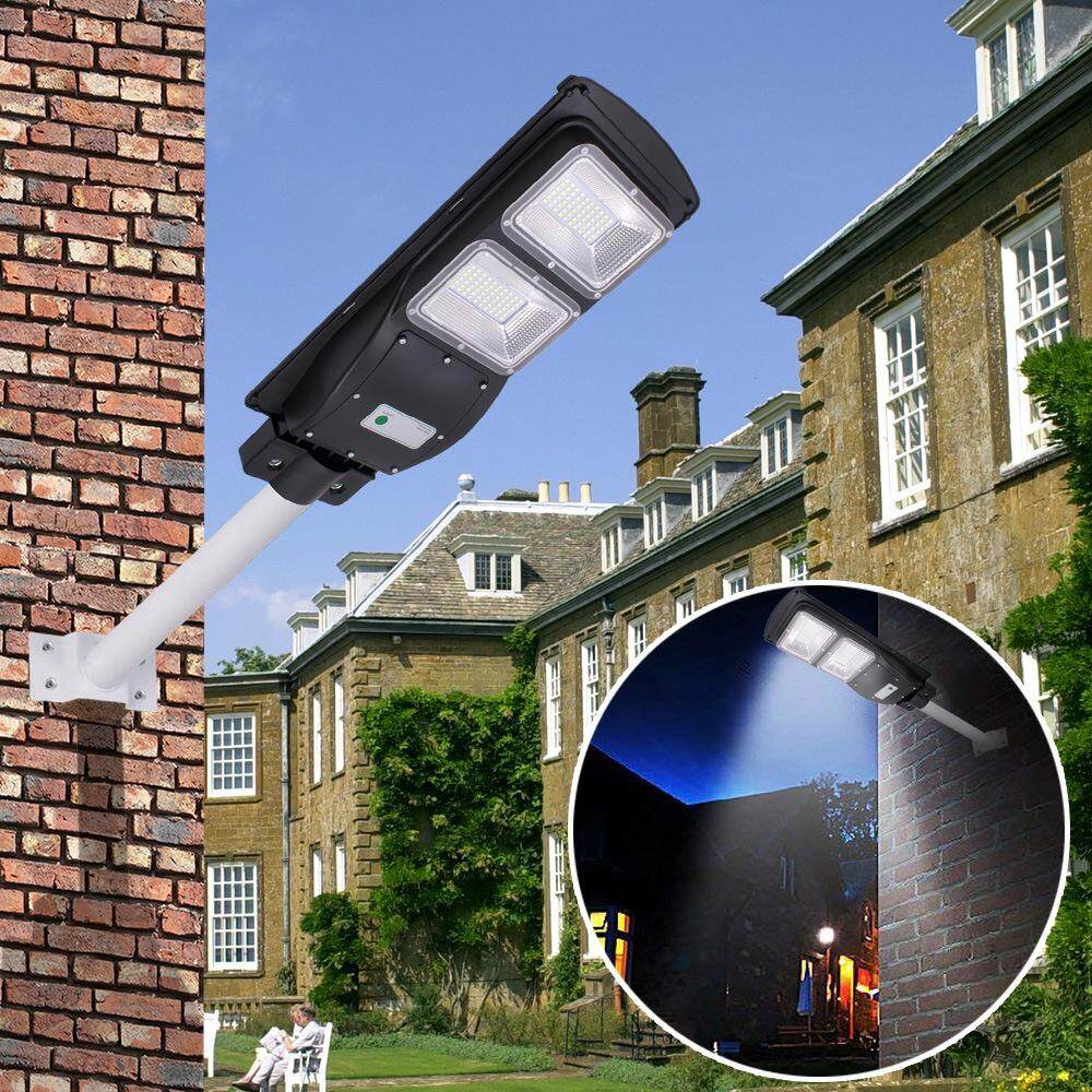 Star Mall 60W Solar Powered Integrated Light Control Radar Induction Street Lamp