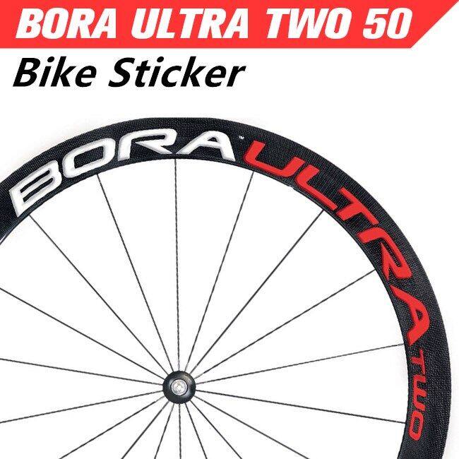 Cao Mô Hình Xe Đạp Miếng Dán Bora Cực 700C Đường Viền Clincher 40/50 Mm Decal Xe Đạp Đường Bộ Bánh Xe Vành Khung wheelset Dán Cố Định Gear Khung Hình